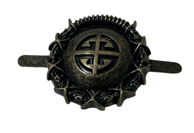 Vintage metal knap